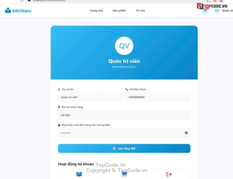Đồ án,học tập,Đồ án web bán hàng